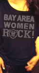 Bay Area Women Rock (Oakland) Half Shoulder Top(Slouchy)