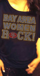 Bay Area Women Rock (SF) Half Shoulder Top(Slouchy)
